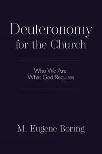 Deuteronomy for the Church