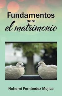 Kirjan kansi "Fundamentos para el matrimonio"