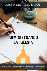 Kirjan kansi "Administrando la iglesia"