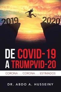 Kirjan kansi "De Covid-19 a Trumpvid-20"
