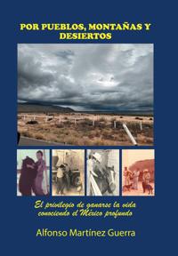 Kirjan kansi "Por Pueblos, Montañas Y Desiertos"