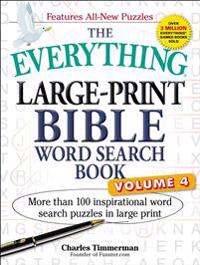The Everything Large-Print Bible Word Search Book, Volume 4