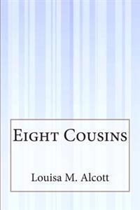 Kirjan kansi "Eight Cousins"