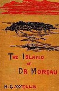 Kirjan kansi "The Island of Doctor Moreau"