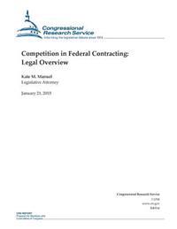 Bokomslag för "Competition in Federal Contracting: Legal Overview"