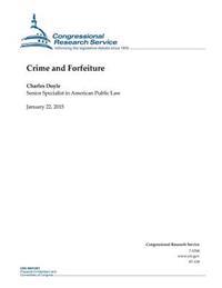 Crime and Forfeiture