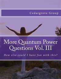 More Quantum Power Questions