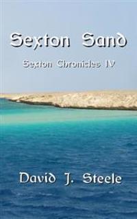 Kirjan kansi "Sexton Sand"