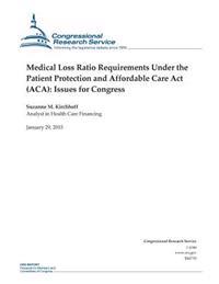 Medical Loss Ratio Requirements Under the Patient Protection and Affordable Care Act (ACA): Issues for Congress