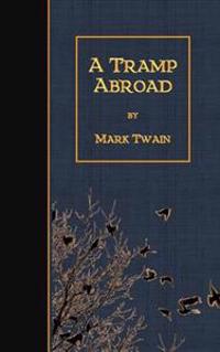 Kirjan kansi "A Tramp Abroad"