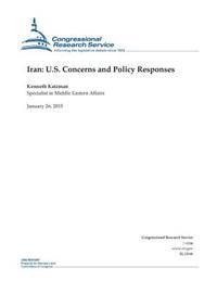 Kirjan kansi "Iran: U.S. Concerns and Policy Responses"