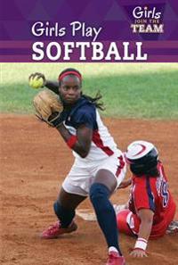 Girls Play Softball
