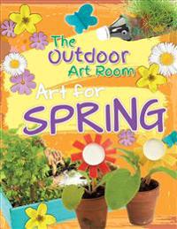 Kirjan kansi "Art for Spring"