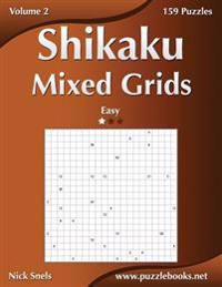 Shikaku Mixed Grids - Easy - Volume 2 - 159 Logic Puzzles