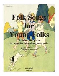 Folk Songs for Young Folks - euphonium and piano