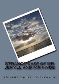 Kirjan kansi "Strange Case of Dr Jekyll and MR Hyde"