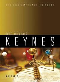 Kirjan kansi "John Maynard Keynes"