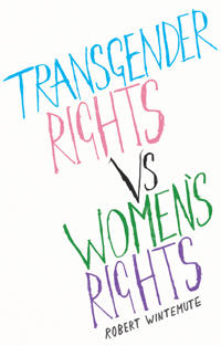 Kirjan kansi "Transgender Rights vs Women's Rights"