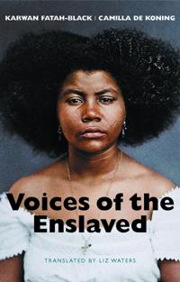 Kirjan kansi "Voices of the Enslaved"