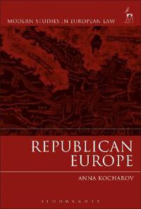 Kirjan kansi "Republican Europe"