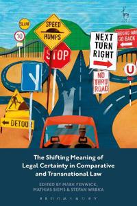 Bokomslag for "The Shifting Meaning of Legal Certainty in Comparative and Transnational Law"