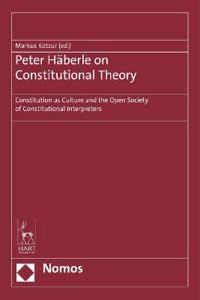 Peter Häberle on Constitutional Theory
