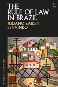Kirjan kansi "The Rule of Law in Brazil"