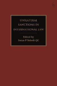 Unilateral Sanctions in International Law