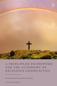 Kirjan kansi "A Principled Framework for the Autonomy of Religious Communities"