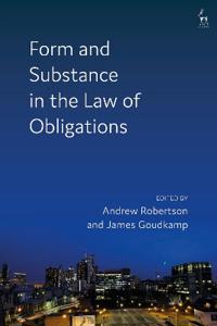 Bokomslag för "Form and Substance in the Law of Obligations"