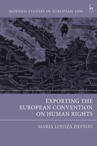 Bokomslag för "Exporting the European Convention on Human Rights"