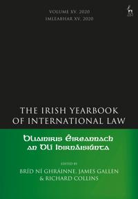 Kirjan kansi "The Irish Yearbook of International Law, Volume 15, 2020"