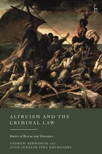 Bokomslag för "Altruism and the Criminal Law"