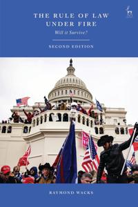 Kirjan kansi "The Rule of Law Under Fire"