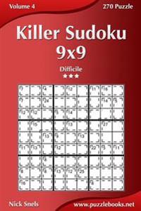 Killer Sudoku 9 X 9 - Difficile - 270 Puzzle