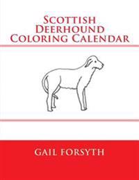 Scottish Deerhound Coloring Calendar