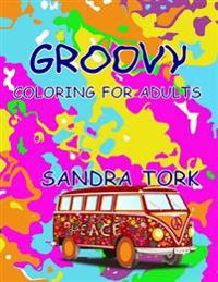 Groovy Adult Coloring Book