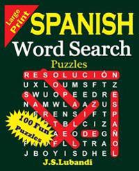 Spanish Word Search Puzzles