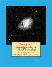 Binary star discoveries in the URAT1 catalog