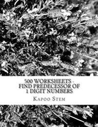 Find Predecessor of 1 Digit Numbers