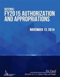 Kirjan kansi "Defense: Fy2015 Authorization and Appropriations"