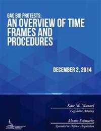 Bokomslag för "Gao Bid Protests: An Overview of Time Frames and Procedures"