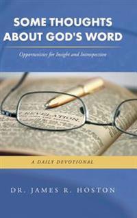 Bokomslag for "Some Thoughts About God's Word"