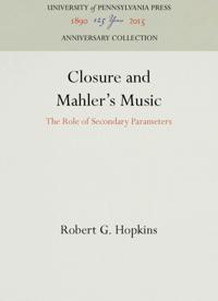 Closure and Mahler's Music