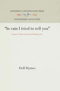 &quote;In vain I tried to tell you&quote;