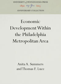 Economic Development Within the Philadelphia Metropolitan Area