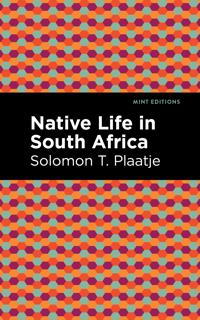 Kirjan kansi "Native Life in South Africa"