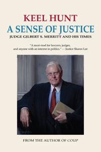 Kirjan kansi "A Sense of Justice"