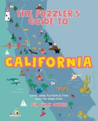 Kirjan kansi "The Puzzler's Guide to California"