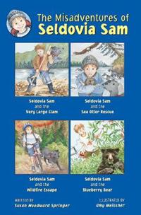 Kirjan kansi "The Misadventures of Seldovia Sam"